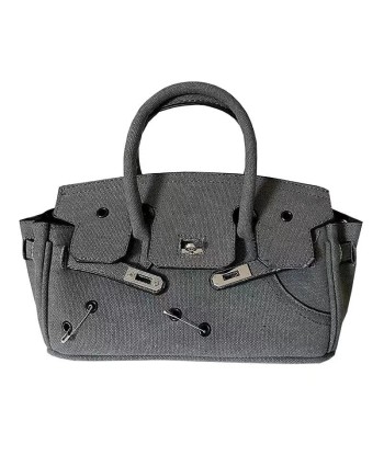 Sac à Main Gris Femme - Luxéria pas cher 