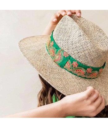 SOMBRERO VERT ET ROSA M destockage