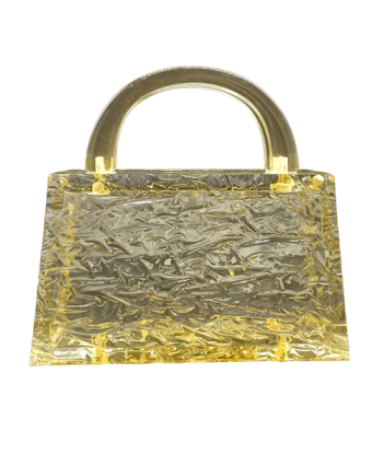 Sac à Main Femme Transparent - Diamant Clarity brillant des détails fins