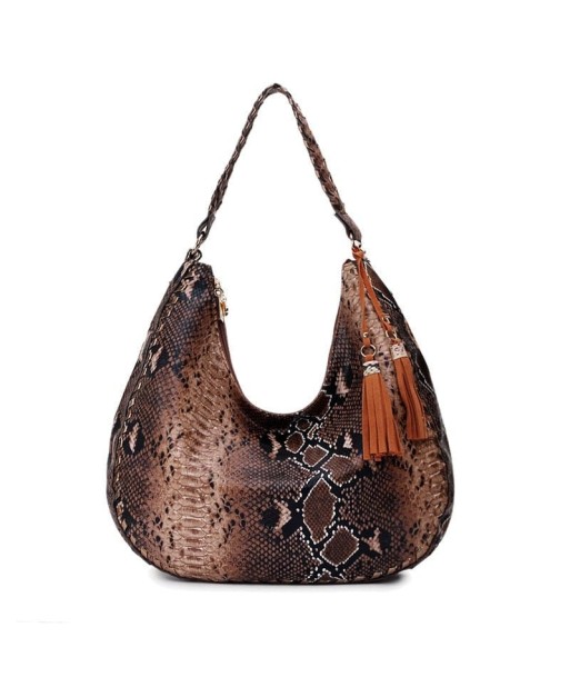 Sac à Main Femme Peau de Serpent - Serpentelle Glam Pour