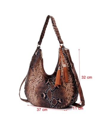 Sac à Main Femme Peau de Serpent - Serpentelle Glam Pour