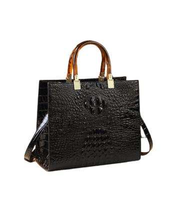 Sac à Main Femme Style Peau de Crocodile - CrocoChic Voir les baskets