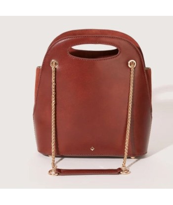 SAC LENA CUIR COGNAC en stock