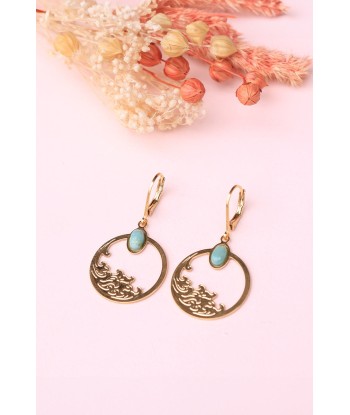 Boucles d'Oreilles HOKUSAI - Dormeuses Medium chez Cornerstreet bien 