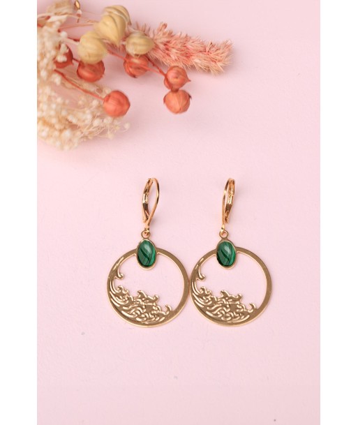 Boucles d'Oreilles HOKUSAI - Dormeuses Medium outlet