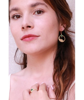 Boucles d'Oreilles HOKUSAI - Dormeuses Medium outlet