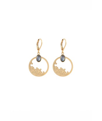 Boucles d'Oreilles HOKUSAI - Dormeuses Medium plus qu'un jeu 